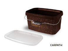 Cubo cuadrado con tapa Delphin CARPATH 10l