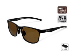 Gafas fotocromáticas Delphin SG BLACK con lentes marrones