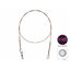 Cable de acero BOMB! con giratorio y lazo / hebra. 49