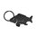 Llavero con abridor de botellas Delphin CARPENER  | negro