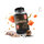 Booster Delphin BreaX/SeaKER | Calamar-Salmón/250ml