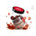 Boilies equilibrados Delphin BreaX/HotHELL | Robin red-Chilli-Frankfurter/24mm/200ml