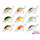 Wobbler Delphin WOBBY TROUT-SH | 4g/4cm/Float./RAINBO