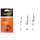 Conector rápido de pesca Delphin Q-SNAP / 10pcs / 0,8mm  | L