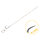 Montaje Delphin Proxi Loop / 6 piezas  | 8cm / 0,10mm / B-LESS #8