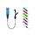 Indicador luminoso Delphin LightBLOCK  | transparente