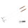 Montaje Delphin THE END D-Rig / 2pcs  | 20 cm / 17lbs / #4