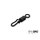 Rápido. giratorio Delphin THE END T-Lock / 10pcs  | #4 / 35kg