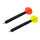 Delphin PointMARKER / 2 piezas  | rojo+amarillo fluorescente
