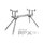 Rod Pod Delphin RPX Stalk Silver  | Buzz bar doble