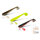 Cebo artificial Delphin B! StinxRIBS Camarón / 20pcs  | 5cm / NEON