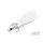 Delphin B!RD Hook TRIPLE / 3pcs  | plumas blancas #4
