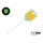 Aguja fluorescente Delphin T-END GripXF LeadCORE
