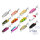 Cucharilla ondulante Delphin STEPZ StripSCALE  | 10g COBRE Anzuelo #2