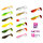 Mezcla superior de cebos BOMB! Fatty / 5pcs  | 12cm / Tigera + Redface + Booty + Candy + Reactor