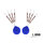 Tope de tungsteno THE END / 24pcs  | 2x7mm / G-ROUND