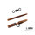 Montaje THE END para plomo heavy-swivel / 5pcs