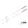 Bajo de línea Delphin THE END Skin rig / 2 uds  | 20cm/25lbs/#4