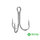 Anzuelo triple CATKONG SuPower TREBLE / 3pcs  | #6/0