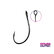 Anzuelo simple BOMB! HardLURE antirrebote / 10pcs 