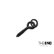 Taladro para cebos con anillo Delphin THE END POP Screw / 15pcs
