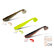 Cebo artificial Delphin B! StinxRIBS Shrimp / 20pcs