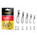 Giratorio rodante con broche en T / 10pcs