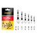 Giratorio rodante con broche de seguridad / 10pcs