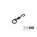 Giratorio con anillo Delphin THE END Ronnie / 10pcs
