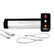 Luz para bivac Delphin LightBAR UC con controlador