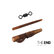Montaje THE END en plomo pin-swivel / 6pcs